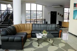 Istumisnurk majutusasutuses Hotel Midas