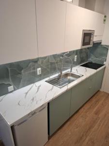 Køkken eller tekøkken på Central and cozy Townhouse + 22 billeder