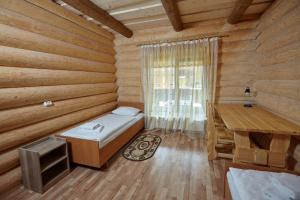 Postel nebo postele na pokoji v ubytování Chudodievo in Chynadievo Mini-Hotel