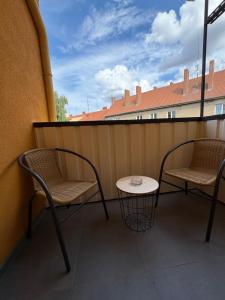 Balkón nebo terasa v ubytování Apartmán Bellevie