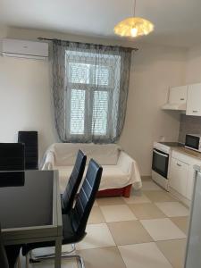 Kuchyň nebo kuchyňský kout v ubytování Apartments Maja Lopar