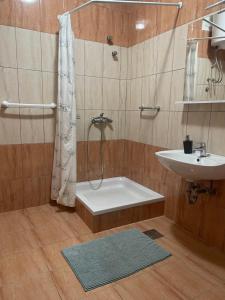 Koupelna v ubytování Apartments Maja Lopar