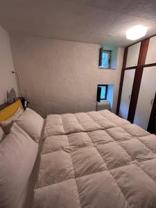 Postel nebo postele na pokoji v ubytování Chalet La Stella a Corte