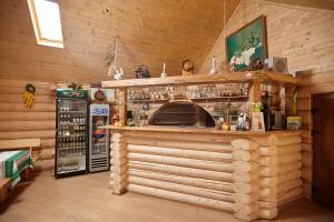 Lounge nebo bar v ubytování Chudodievo in Chynadievo Mini-Hotel