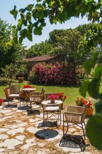 Agriturismo Sole外面的花园