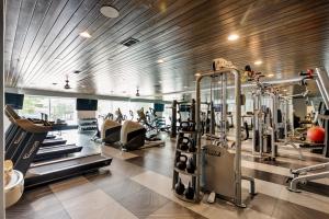 Γυμναστήριο ή/και όργανα γυμναστικής στο Central City Luxury-2BR 2BA,Pool,Htub,Gym,Parking