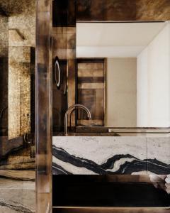 A bathroom at STRAF, Milan, a Member of Design Hotels