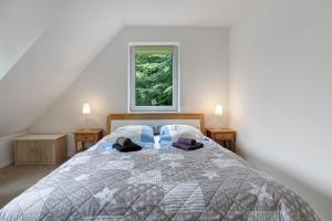 Katil atau katil-katil dalam bilik di Wald und Meer