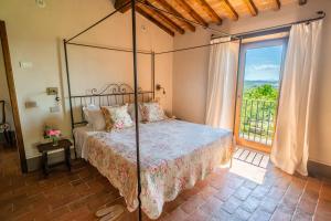 Agriturismo Sole客房内的一张或多张床位