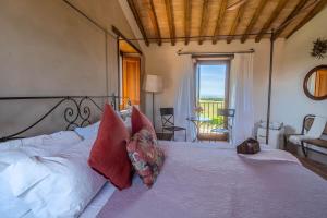 Agriturismo Sole客房内的一张或多张床位
