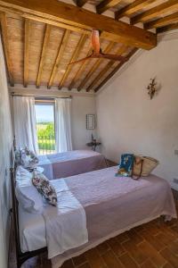 Agriturismo Sole客房内的一张或多张床位
