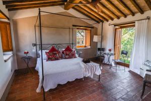 Agriturismo Sole客房内的一张或多张床位