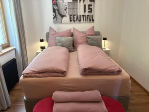 Ένα ή περισσότερα κρεβάτια σε δωμάτιο στο Apartment Anny 3 by Interhome