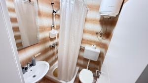 Koupelna v ubytování Apartment Kuba Makarska