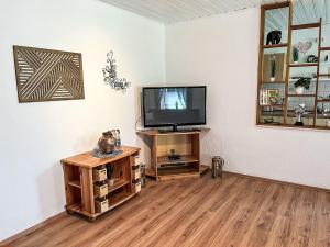 Μια τηλεόραση ή/και κέντρο ψυχαγωγίας στο Apartment Krüger-2 by Interhome