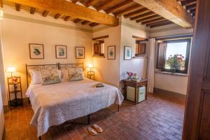 Agriturismo Sole客房内的一张或多张床位