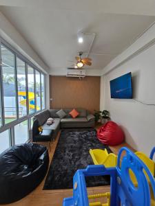 Posezení v ubytování Alene Poolvilla Songkhla