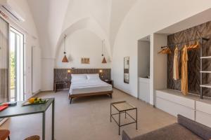 Ένα ή περισσότερα κρεβάτια σε δωμάτιο στο Lavilla Suite & Relax +35 φωτογραφίες