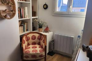 Χώρος καθιστικού στο Nice house with garden near the beach +14 φωτογραφίες
