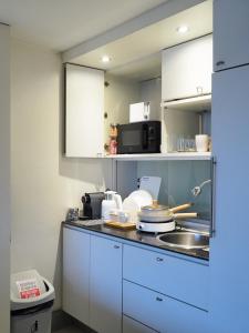 Kuchyň nebo kuchyňský kout v ubytování Casa Nimmana City View 3Beds 4Pax - Nimman