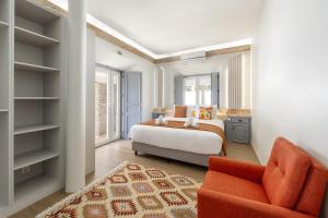 Ένα ή περισσότερα κρεβάτια σε δωμάτιο στο Lagoon & Deluxe Villa