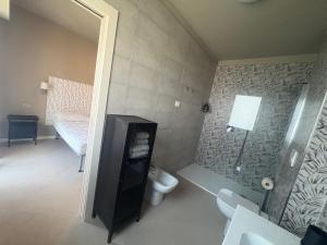 Koupelna v ubytování Casa Sofia