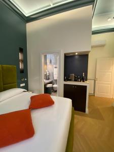 Kuchyň nebo kuchyňský kout v ubytování Unicum Trastevere Suites