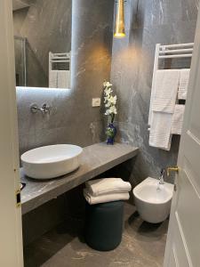Koupelna v ubytování Unicum Trastevere Suites