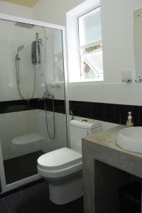 Kupatilo u objektu Hotel Tobiko