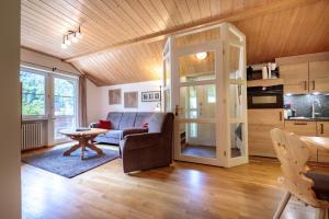 Kuchyň nebo kuchyňský kout v ubytování Alpenkräuter