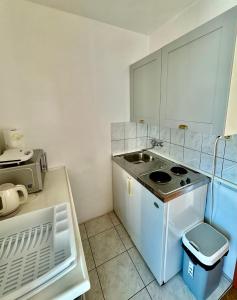 Kuchyň nebo kuchyňský kout v ubytování Apartments Sirena Korčula