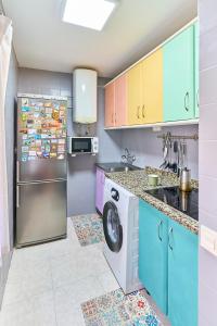 Kuchyň nebo kuchyňský kout v ubytování Casa Rural Laila