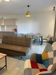 Posezení v ubytování Parea Apartment
