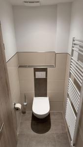 Ένα μπάνιο στο Haus am Wäldchen Wohnung 1