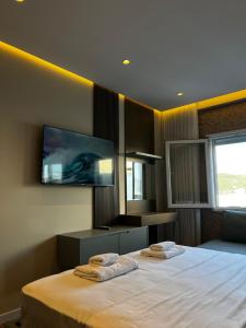 Letto o letti in una camera di Solis Giselle Hotel