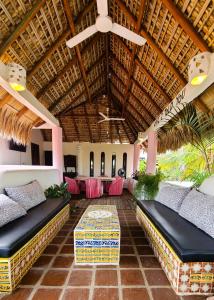Posezení v ubytování Casa Rosa Paradise