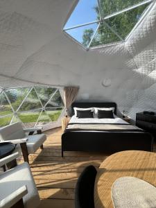 Posezení v ubytování Grotto Getaway
