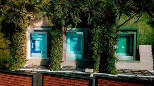 Aed väljaspool majutusasutust Ecoparadise Hotel
