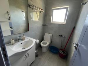 Koupelna v ubytování Hotel Krisl