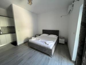 Postel nebo postele na pokoji v ubytování Hotel Krisl
