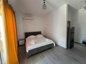 Postel nebo postele na pokoji v ubytování Hotel Krisl