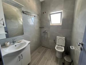 Koupelna v ubytování Hotel Krisl