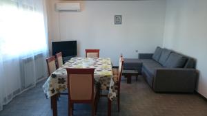 Posezení v ubytování Apartments Luka
