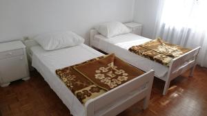 Postel nebo postele na pokoji v ubytování Apartments Luka