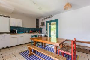Köök või kööginurk majutusasutuses Gite Tilia