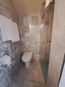 Koupelna v ubytování Hotel Consuelo