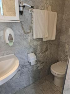 Koupelna v ubytování Hotel Consuelo