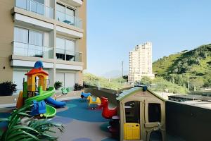 Zona de joacă pentru copii de la Wai Blue /Salguero Suites /Balcon/Vista MAR/SSG05