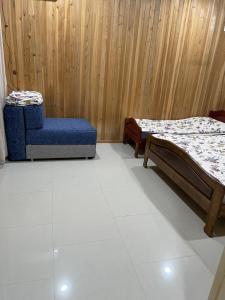 Postel nebo postele na pokoji v ubytování Hotel Kobuleti