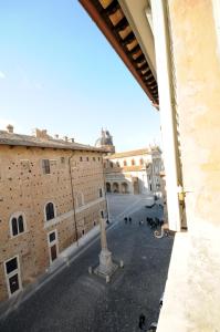 a view from the bell tower of a building at Guest House Domus Urbino in Urbino
